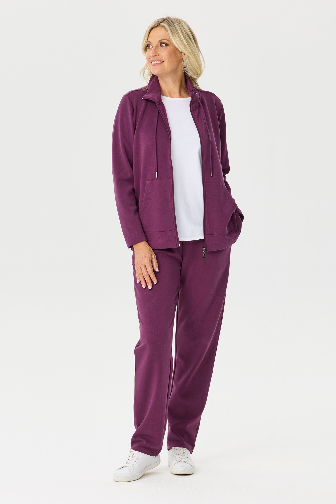 Energy Front Pocket Zip Up Jacket