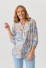 La Fiesta 3/4 Sleeve Soft Blouse