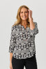 Billi Aztec 3/4 Sleeve Blouse