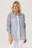WAVY STRIPE 3/4 SLV SHIRT