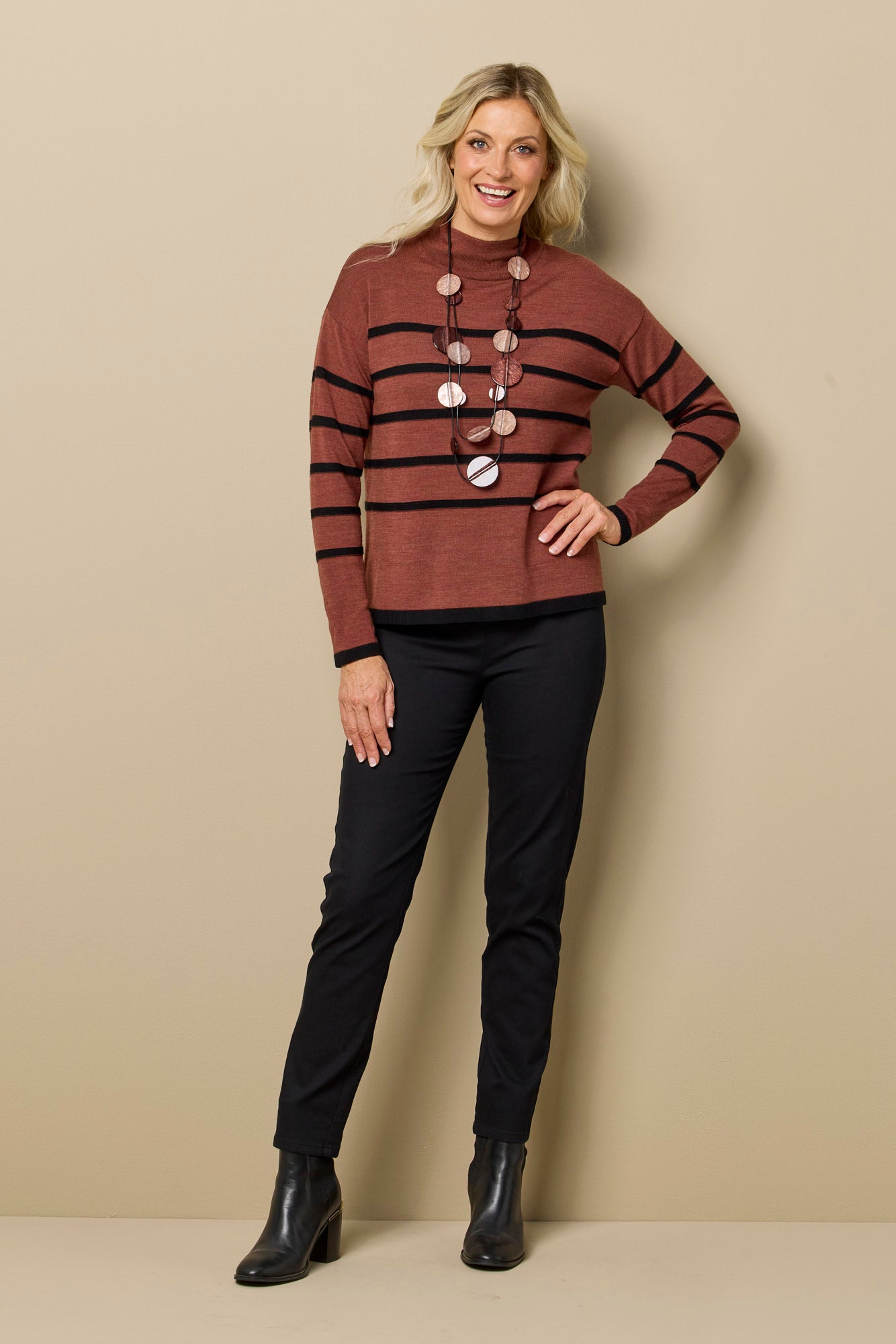 Cedar Stripe Sweater