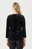 Sparkle Velour 3/4 Sleeve Tee