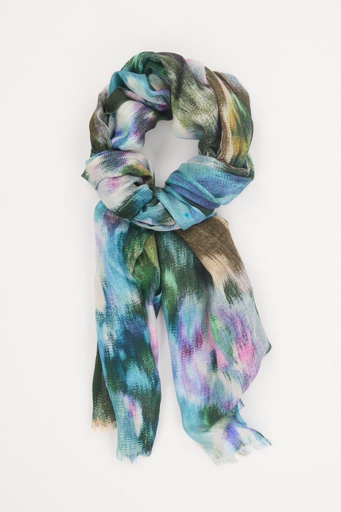 ARONA WOOL SILK SCARF