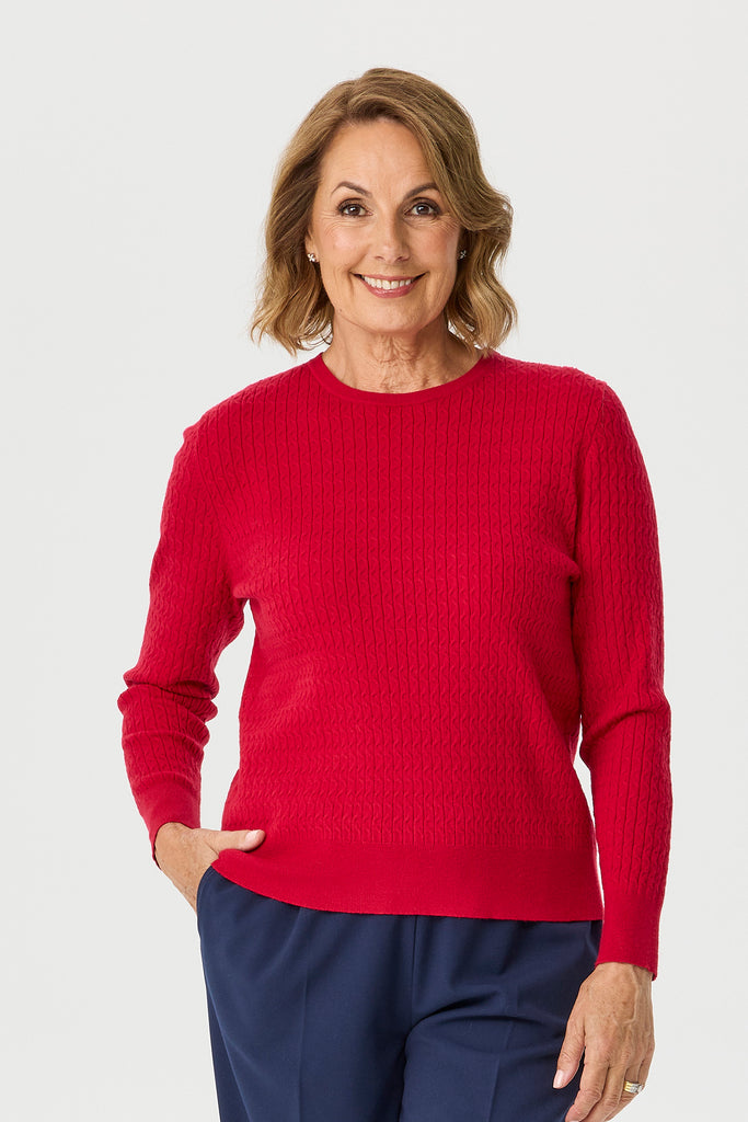 Clovelly Mini Cable Sweater