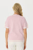Otis Contrast Trim Short Sleeve Knit Top