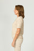Mavis Textured S/s Knit Top