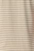 Pebble Stripe S/slv Tee