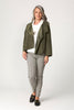 Fontana Crop Wrap Jacket