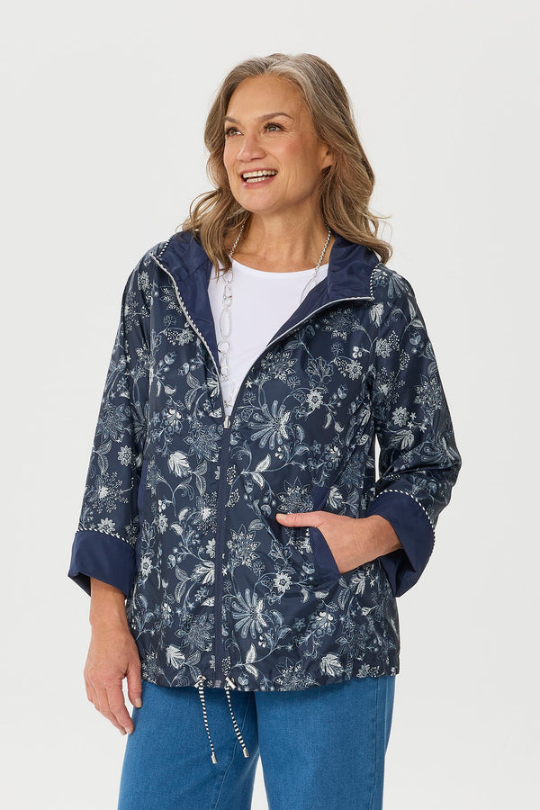 Marina Reversible Print Jacket
