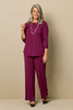 Tempest Boat Neck 3/4 Sleeve Top
