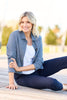 COASTAL STRIPE STRETCH JACKET