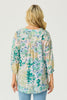 GREEN GARDEN 3/4 SLV SOFT BLOUSE