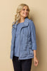 Lakeshore Zip Up Ruched Vest