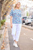 ARIA ELBOW SLEEVE TEE