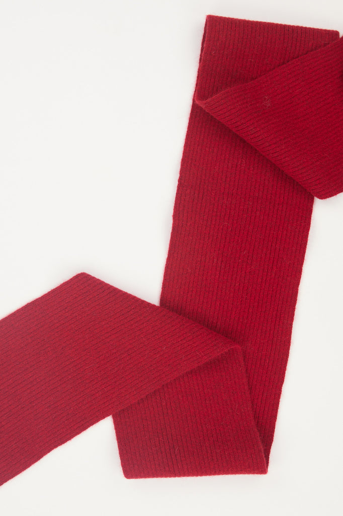 Plain Rib Scarf