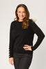 POTTS POINT BUTTON SLEEVE SWEATER