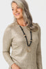 Grazia Rib Long Sleeve Top