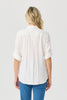 Vita Embroidered 3/4 Sleeve Soft Shirt