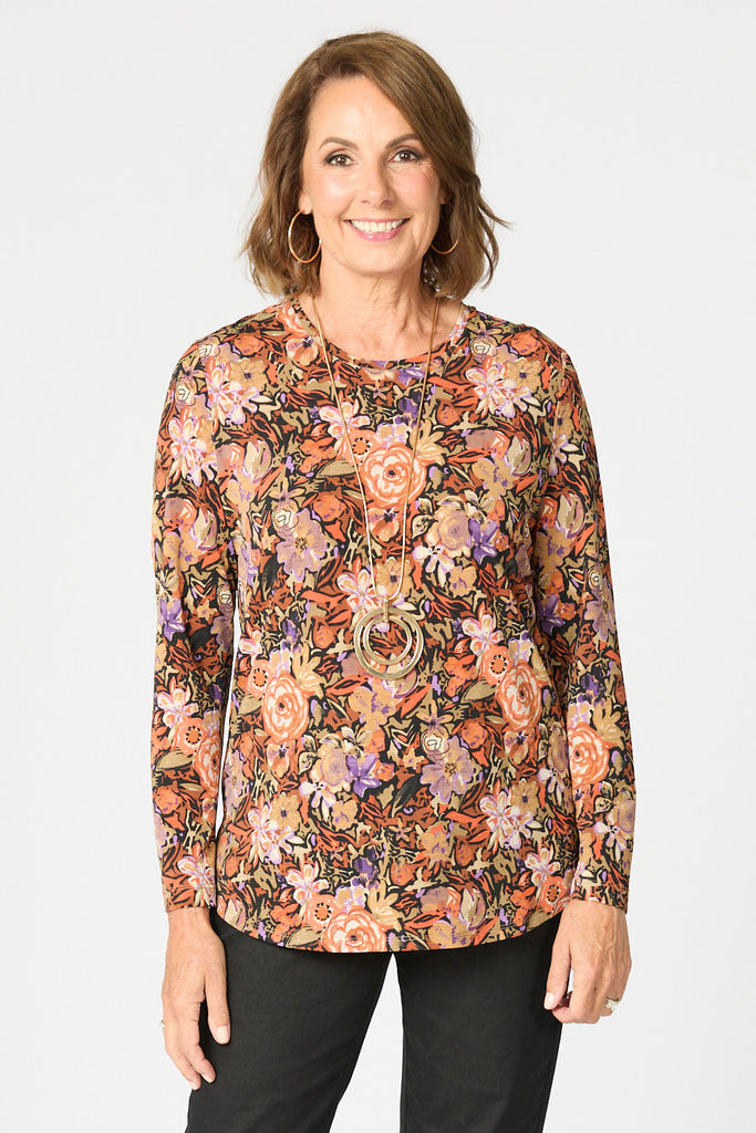 HEATHCLIFF LONG SLEEVE TOP