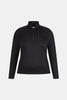 HEDRENA ZIP POLO LONG SLEEVE TOP