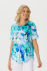 Coastal Muse Short Sleeve Pleat Back Tee