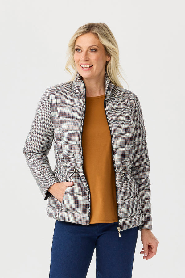 Armand Check Puffer Jacket