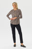 Sprawl Pleat Back Long Sleeve Top