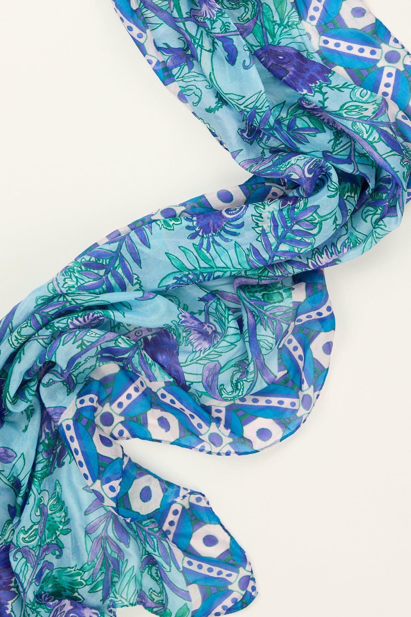 MILES SILK SCARF