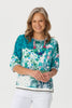 Lesley 3/4 Sleeve Relaxed Top