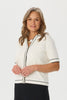 Redding Pointelle Short Sleeve Button Cardi
