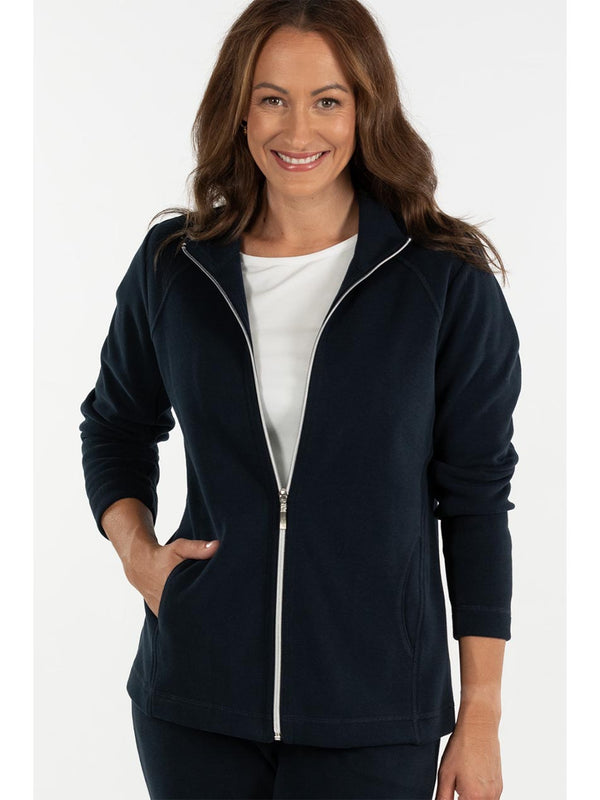 HAVEN FRENCH RIB ZIP UP JACKET