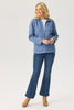 NEVE TEXTURED ZIP UP JACKET