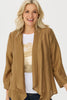 Casino 3/4 Sleeve Waterfall Jacket