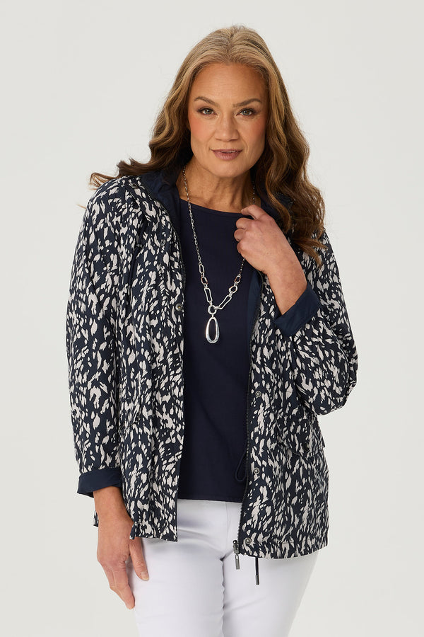 NOAH REVERSIBLE PRINT ANORAK