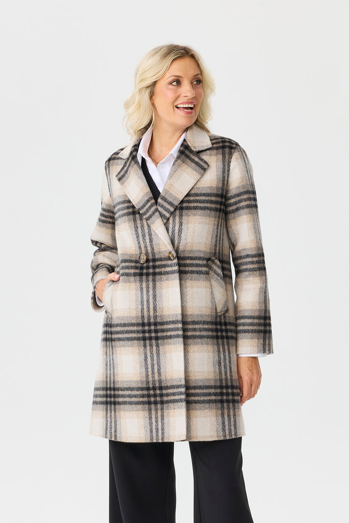Toscana Check Coat