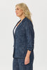 Tory 3/4 Ruche Sleeve Blazer