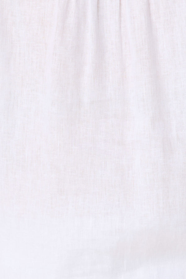 CALEDONIA 3/4 SLV CURVED HEM SHIRT