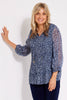CACHET PLISSE TOP
