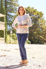 VERONA L/SLV PRINT SWEATER