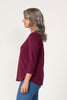 Eternity Modal/cotton 3/4 Sleeve Top