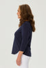 Eternity Modal/cotton 3/4 Sleeve Top