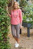 Vibe Stretch Eyelet Crop Pant