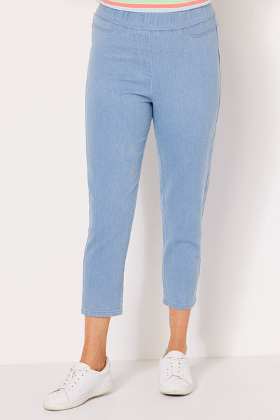 パンツ Cafune drawstringloose denim kusukusu別注カラー✨【cafune】draw string loose denim |