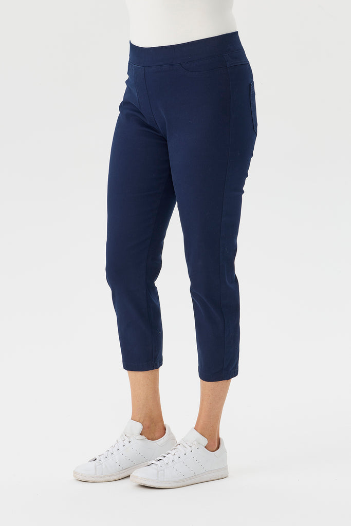Sandy Stretch 7/8 Pull On Jean