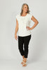 Chaucer 7/8 Button Hem Pant