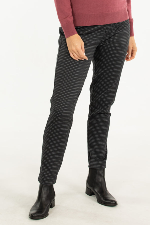 BELLEVUE STRETCH CHECK PULL ON PANT