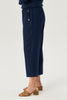 COLOGNE CROP BUTTON DETAIL PANT