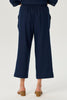 COLOGNE CROP BUTTON DETAIL PANT