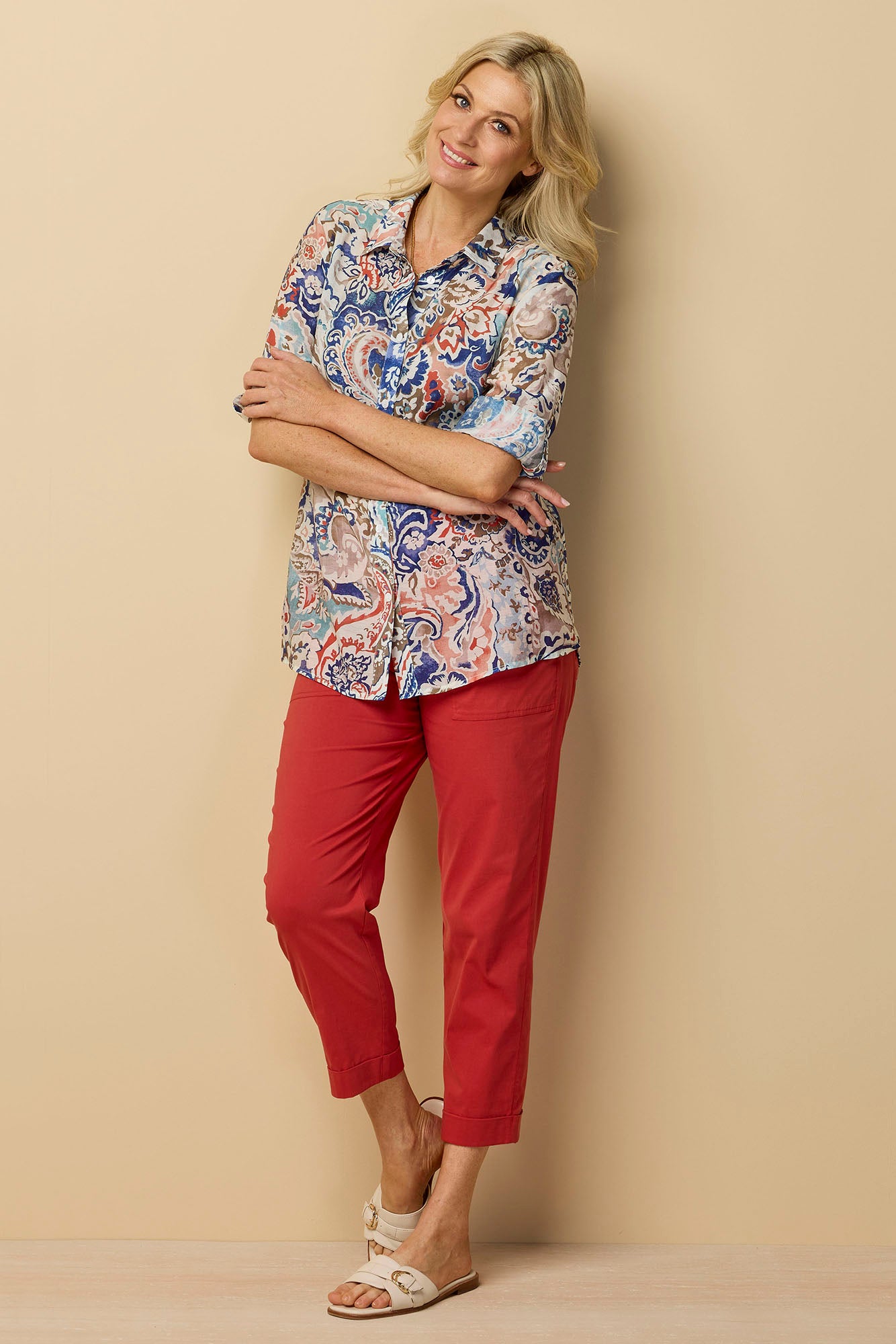 Vibe Stretch Patch Pocket 7/8 Pant