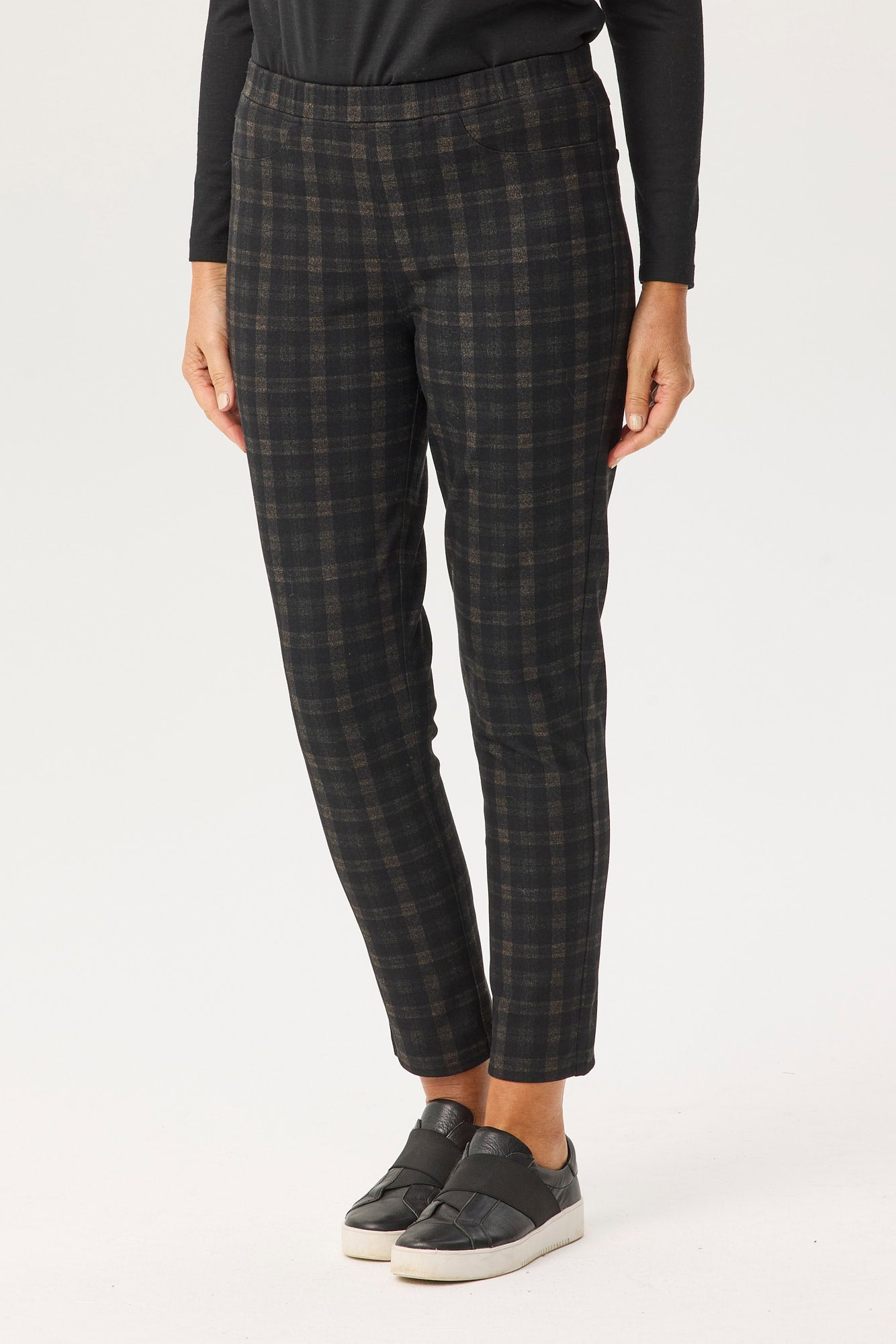 CAPLAN STRETCH CHECK WARM PANT